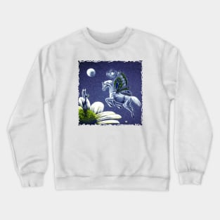 Butterfly Pegasus Mare and Foal Crewneck Sweatshirt